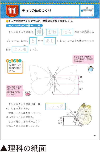 理科の紙面