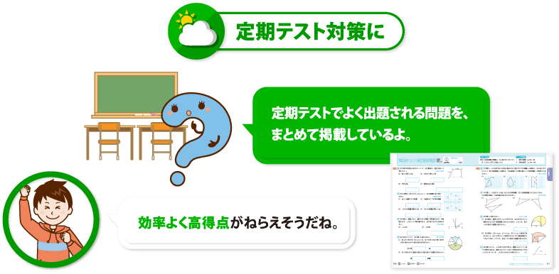 定期テスト対策に