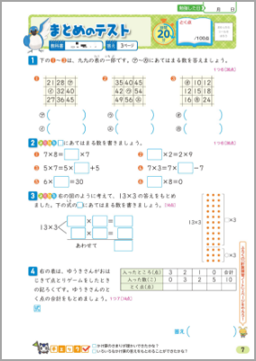 まとめのテスト