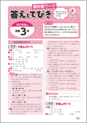 答えとてびき