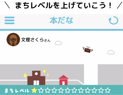 まちレベルを上げていこう！